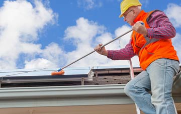 Nunnykirk soft wash roof cleaning